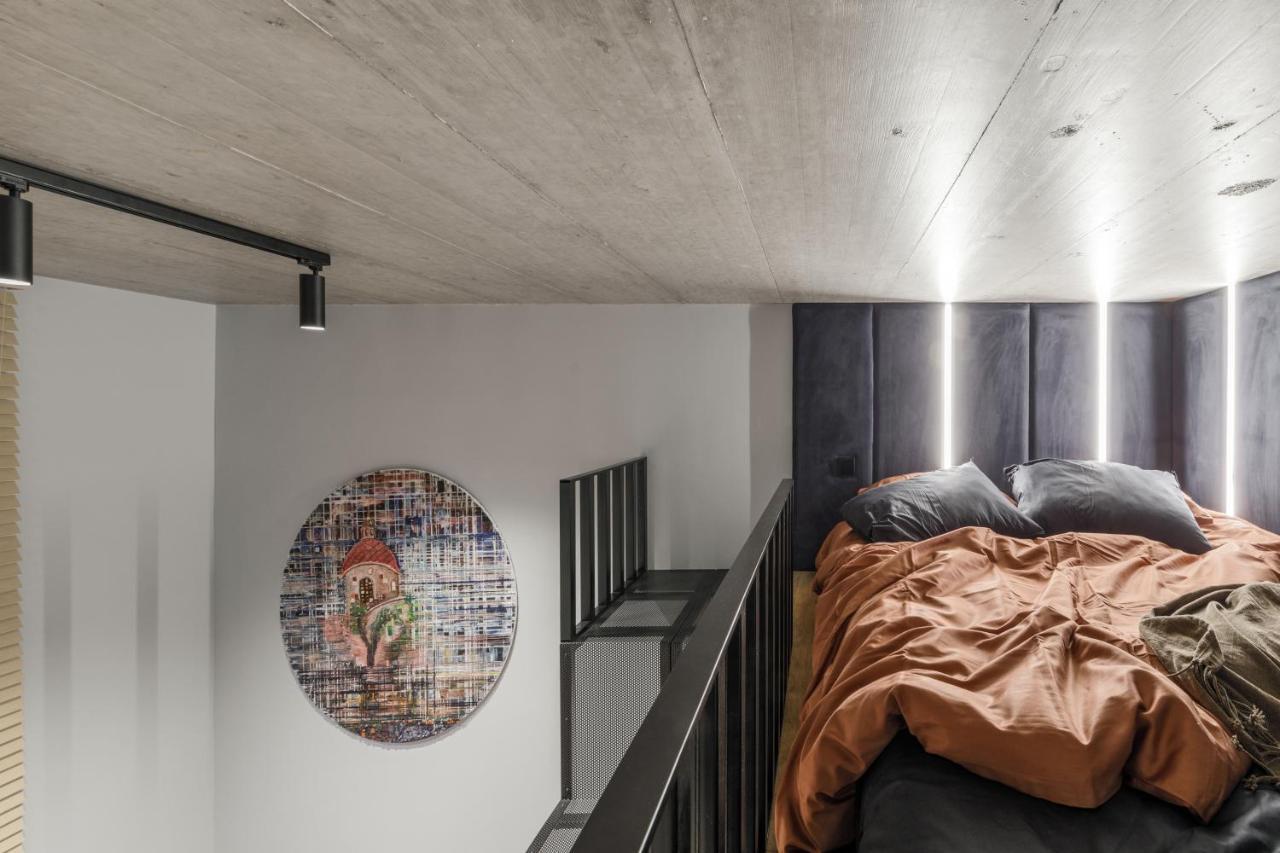 Ivis House Modern Apartment In Vilnius Old Town With Balcony Dış mekan fotoğraf